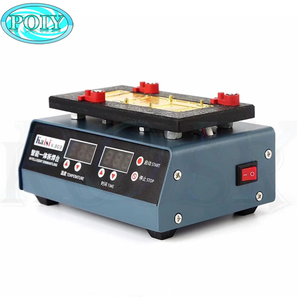 K-303 Motherboard Desoldering Station 110V 220V Intelligent Temperature Control CPU Heating Layered Platform for iPhone X XS XSM
K-303 Motherboard Desoldering Station 110V 220V Intelligent Temperature Control CPU Heating Layered Platform for iPhone X XS XSM