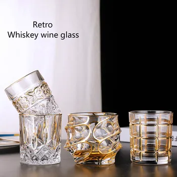Distinguished 200-300ml Royal Style Whiskey Wine Glass Cup Shot Glass Leaves Spring Ball Vodka Strong Shaped Cup Bar Drinkware
Distinguished 200-300ml Royal Style Whiskey Wine Glass Cup Shot Glass Leaves Spring Ball Vodka Strong Shaped Cup Bar Drinkware