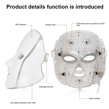 new 7Colors Light LED Face Massage Facial Mask Machine Photon Therapy Skin Facial Neck Mask Whitening Electric Device 
new 7Colors Light LED Face Massage Facial Mask Machine Photon Therapy Skin Facial Neck Mask Whitening Electric Device