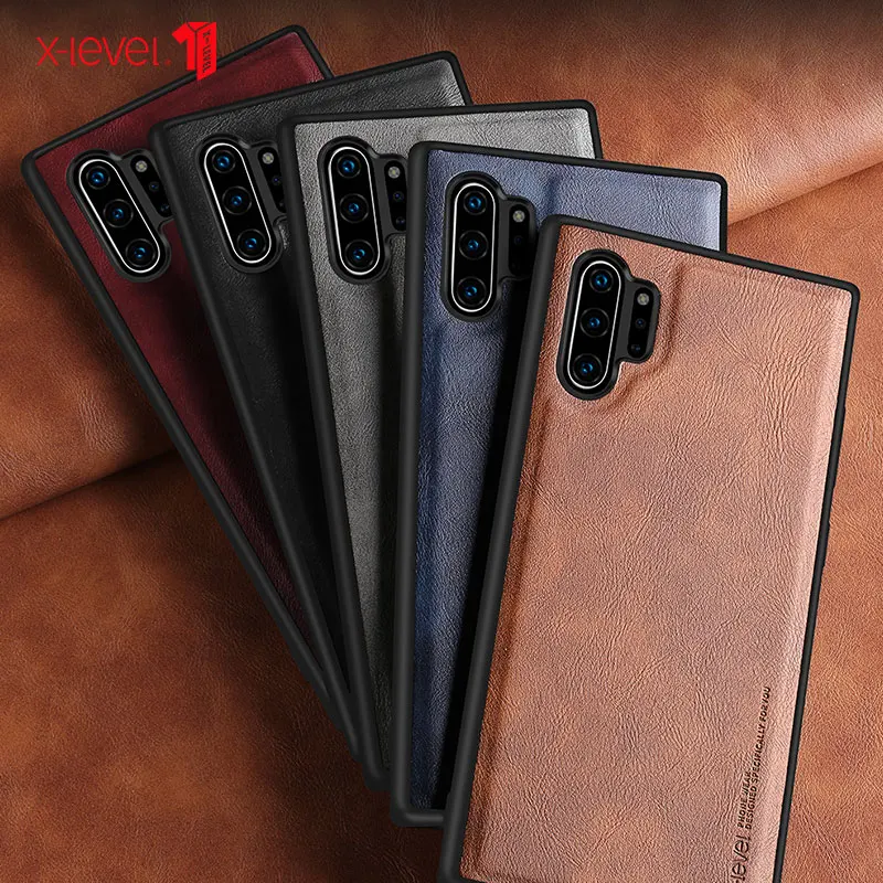 X-Level Leather Case For Samsung Note 10 Pro Soft Silicone Edge Back Phone Cover For Samsung Galaxy Note 10 Case Note10 Plus
X-Level Leather Case For Samsung Note 10 Pro Soft Silicone Edge Back Phone Cover For Samsung Galaxy Note 10 Case Note10 Plus