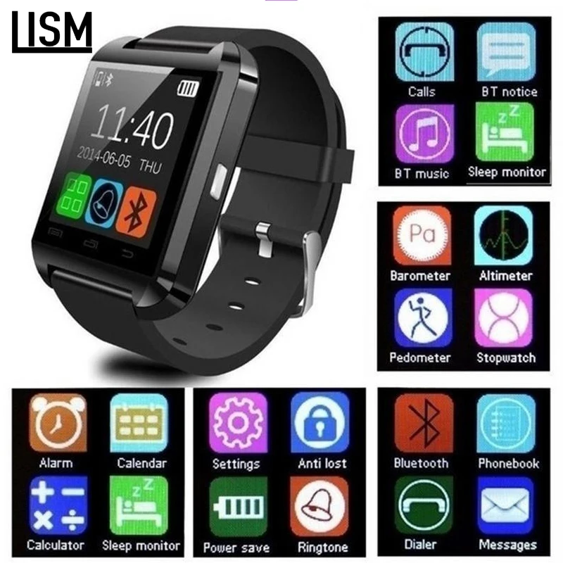 2019 Smartwatch Bluetooth Smart Watch U8 For iPhone IOS Android Smart Phone Wear Clock Wearable Device Smartwatch PK GT08 DZ09
2019 Smartwatch Bluetooth Smart Watch U8 For iPhone IOS Android Smart Phone Wear Clock Wearable Device Smartwatch PK GT08 DZ09