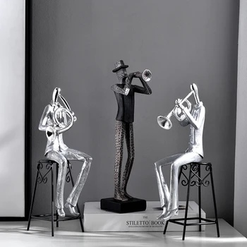 Home Decor Accessories Art Lexus Abstract Music Character Band Sitting On Stool Statue Decor Figurine Living Room Ornament Gift
Home Decor Accessories Art Lexus Abstract Music Character Band Sitting On Stool Statue Decor Figurine Living Room Ornament Gift