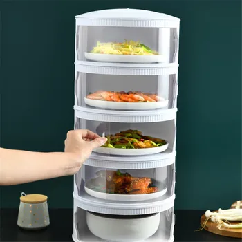 Anti-flies Vegetable Cover Multi-layer Dustproof Insulation Multi-layer Fresh Food Cover Removable Washable
Anti-flies Vegetable Cover Multi-layer Dustproof Insulation Multi-layer Fresh Food Cover Removable Washable