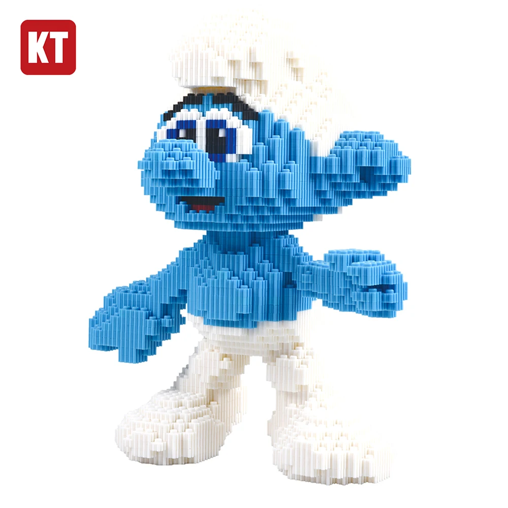 KT Anime Animal Blue elf Creator Figure Building Blocks Mini Diamond Bricks 3D Model Kits Assembly Toy for Children Boys Gifts
KT Anime Animal Blue elf Creator Figure Building Blocks Mini Diamond Bricks 3D Model Kits Assembly Toy for Children Boys Gifts