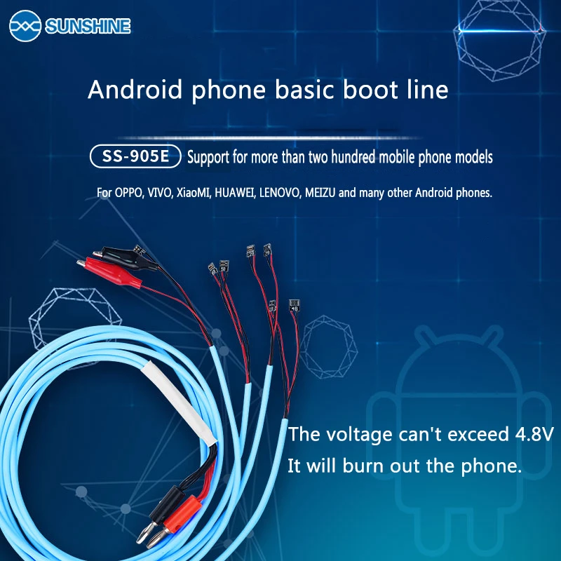 SUNSHINE Latest SS-905E Android Mobile Phone Power Restore Boot Line Simple Cable For OPPO vivo XiaoMi HUAWEI MEIZU Reboot Line
SUNSHINE Latest SS-905E Android Mobile Phone Power Restore Boot Line Simple Cable For OPPO vivo XiaoMi HUAWEI MEIZU Reboot Line