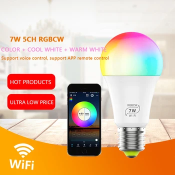 Dimmable 15W B22 E27 WiFi Smart Light Bulb LED Lamp App Operate Alexa Google Assistant Control Wake up Smart Lamp Night Light
Dimmable 15W B22 E27 WiFi Smart Light Bulb LED Lamp App Operate Alexa Google Assistant Control Wake up Smart Lamp Night Light