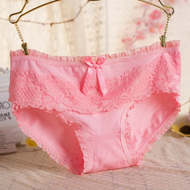 1pcs Sexy Bow Panties Sexy Lingerie Cotton Briefs Lace Underwear Breathable Triangle Calcinha Thong
1pcs Sexy Bow Panties Sexy Lingerie Cotton Briefs Lace Underwear Breathable Triangle Calcinha Thong