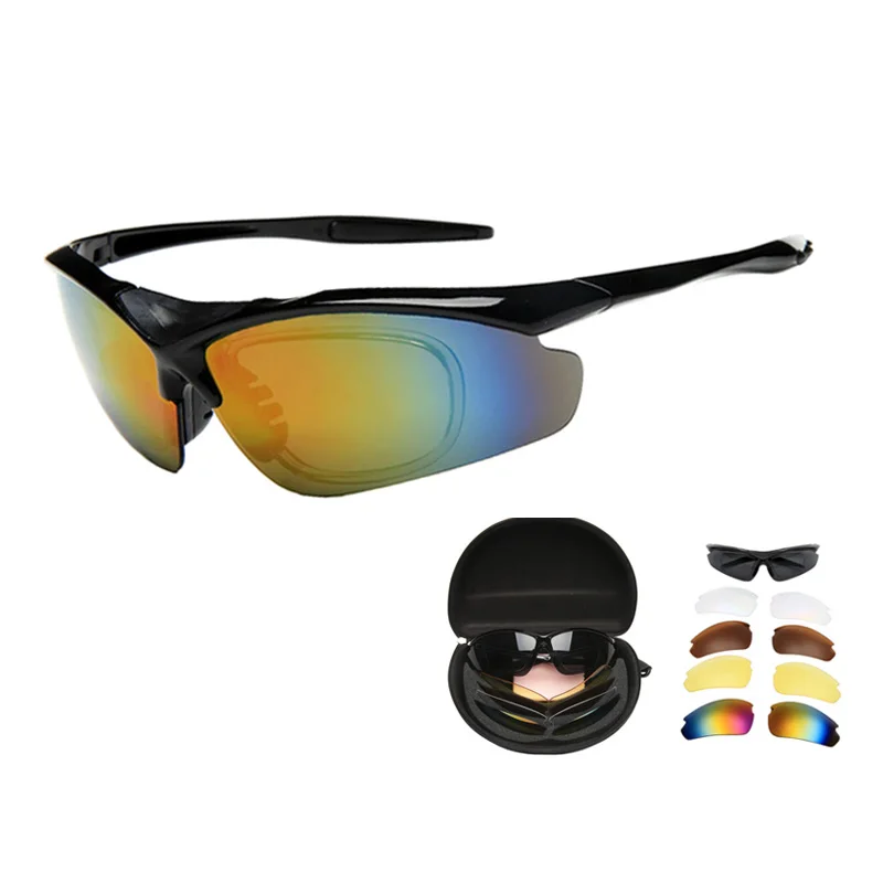 Multi-funtional Shooting Glasses 5 Len/set Anti-impact Military Tactical Goggles Specialized Paintball Airsoft Hunting Eyewear
Multi-funtional Shooting Glasses 5 Len/set Anti-impact Military Tactical Goggles Specialized Paintball Airsoft Hunting Eyewear