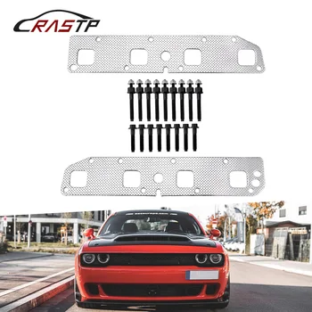 RASTP-Sliver Exhaust Manifold Gasket L+R Sliver Bolts Studs for 03-08 Ram Dodge Chrysler Jeep 5.7L V8 Gas 53013944AA RS-TC030 
RASTP-Sliver Exhaust Manifold Gasket L+R Sliver Bolts Studs for 03-08 Ram Dodge Chrysler Jeep 5.7L V8 Gas 53013944AA RS-TC030