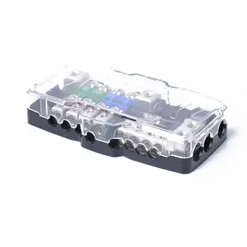 Multi-functional LED Car AUdio Stereo ANL Fuse Holder Distribution 0/4ga 4 Way Fuses Box Block 30A 60A 80Amp
Multi-functional LED Car AUdio Stereo ANL Fuse Holder Distribution 0/4ga 4 Way Fuses Box Block 30A 60A 80Amp