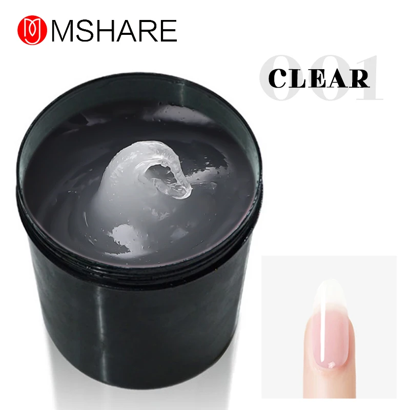 MSHARE Clear Poly Gel Acrylic Builder Hard Gel for Nail Extension Pink Nude White 1kg 1000g
MSHARE Clear Poly Gel Acrylic Builder Hard Gel for Nail Extension Pink Nude White 1kg 1000g