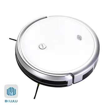 White Robot Vacuum Cleaner Suction 3in1, Map Navigation Display on Wifi App, Home Cleaning Run 100 mins Automatically Charge
White Robot Vacuum Cleaner Suction 3in1, Map Navigation Display on Wifi App, Home Cleaning Run 100 mins Automatically Charge