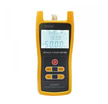 JW3208C Joinwit -50~+26dBm Handheld Optical Power Meter Fiber Optic Tester FC/SC/ST/LC Connector
JW3208C Joinwit -50~+26dBm Handheld Optical Power Meter Fiber Optic Tester FC/SC/ST/LC Connector