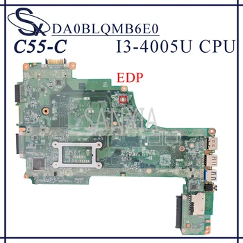 KEFU DA0BLQMB6E0 Laptop motherboard for Toshiba Satellite C55-C original mainboard I3-4005U CPU GM
KEFU DA0BLQMB6E0 Laptop motherboard for Toshiba Satellite C55-C original mainboard I3-4005U CPU GM