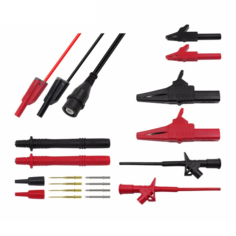 P1800B Bnc Electronic Specialties Test Lead Automotive Test Probe Kit Multimeter Test Probe Alligator Clip
P1800B Bnc Electronic Specialties Test Lead Automotive Test Probe Kit Multimeter Test Probe Alligator Clip