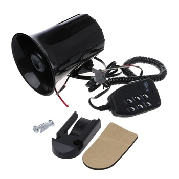 12V 6 Sounds 150DB Air Horn Siren Speaker For Auto Car Boat Megaphone With MIC
12V 6 Sounds 150DB Air Horn Siren Speaker For Auto Car Boat Megaphone With MIC
