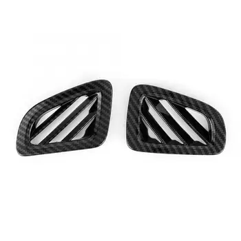 2pcs Front Upper Air Vent Cover Trim Fits for Hyundai Grand Starex H1 2019 Carbon Fiber Style ABS Accessories
2pcs Front Upper Air Vent Cover Trim Fits for Hyundai Grand Starex H1 2019 Carbon Fiber Style ABS Accessories