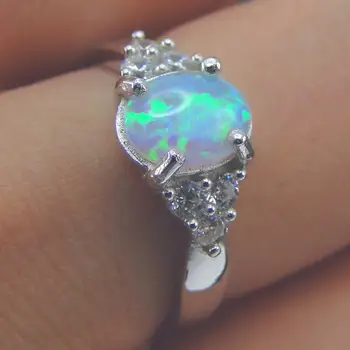 Hot Selling Australia White Fire Opal Ring in 925 Sterling Silver Opal Engagement Wedding Ring Jewelry For Gift
Hot Selling Australia White Fire Opal Ring in 925 Sterling Silver Opal Engagement Wedding Ring Jewelry For Gift