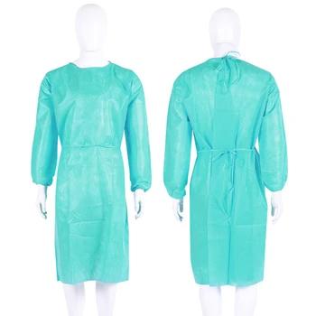 10PCS Portable Non-woven Security Protection Suit Comfortable Disposable Cover Up Isolation PPE Gown for Factory Laboratory
10PCS Portable Non-woven Security Protection Suit Comfortable Disposable Cover Up Isolation PPE Gown for Factory Laboratory
