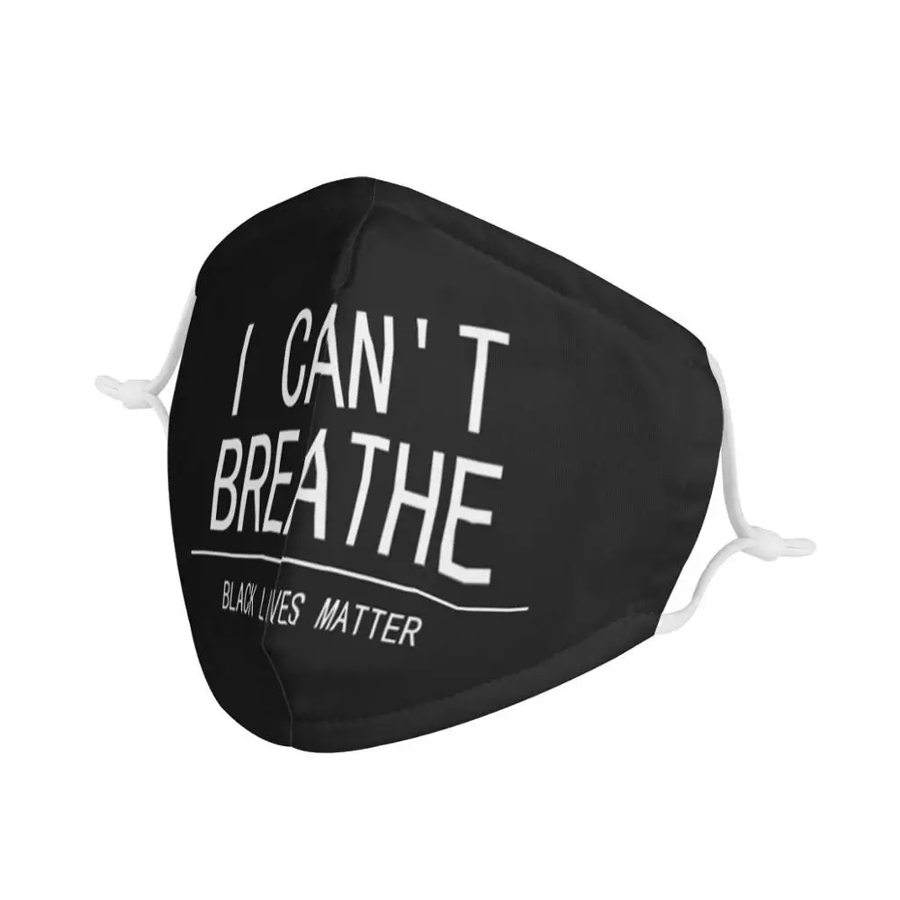 4Pcs Black Live Matter "I Can't Breathe" Custom Pattern Reusable Mouth Face Cover Anti-Dust Anti-saliva Anti Infection Windproof
4Pcs Black Live Matter "I Can't Breathe" Custom Pattern Reusable Mouth Face Cover Anti-Dust Anti-saliva Anti Infection Windproof