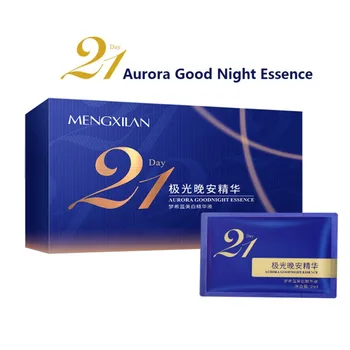 21-days AURORA GOODNIGHT ESSENCE Moisturizing Firming Skin Brighten Skin Tone Anti-freckles Face Serum Nourishing R1
21-days AURORA GOODNIGHT ESSENCE Moisturizing Firming Skin Brighten Skin Tone Anti-freckles Face Serum Nourishing R1