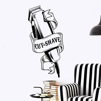 Large Barber Clippers Wall Decal-Barber Tool Decal-Hairdree Salon Barbar Shop Cut Shave Vinyl Wall Sticker Hair Salon Decor E315
Large Barber Clippers Wall Decal-Barber Tool Decal-Hairdree Salon Barbar Shop Cut Shave Vinyl Wall Sticker Hair Salon Decor E315
