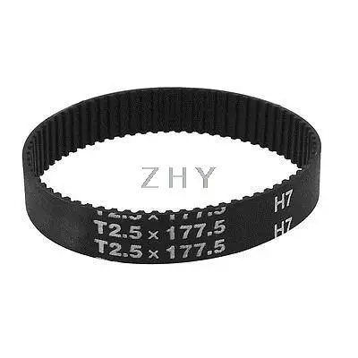 

T2.5x177.5 177.5mm Girth 71 Teeth 2.5mm Pitch 10mm Wide Industrial Timing Belt