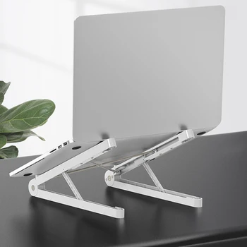 Plastic Portable Laptop Stand Foldable Base Notebook Support Holder Adjustable Computer Cooling Stands Riser Laptop Accessories
Plastic Portable Laptop Stand Foldable Base Notebook Support Holder Adjustable Computer Cooling Stands Riser Laptop Accessories