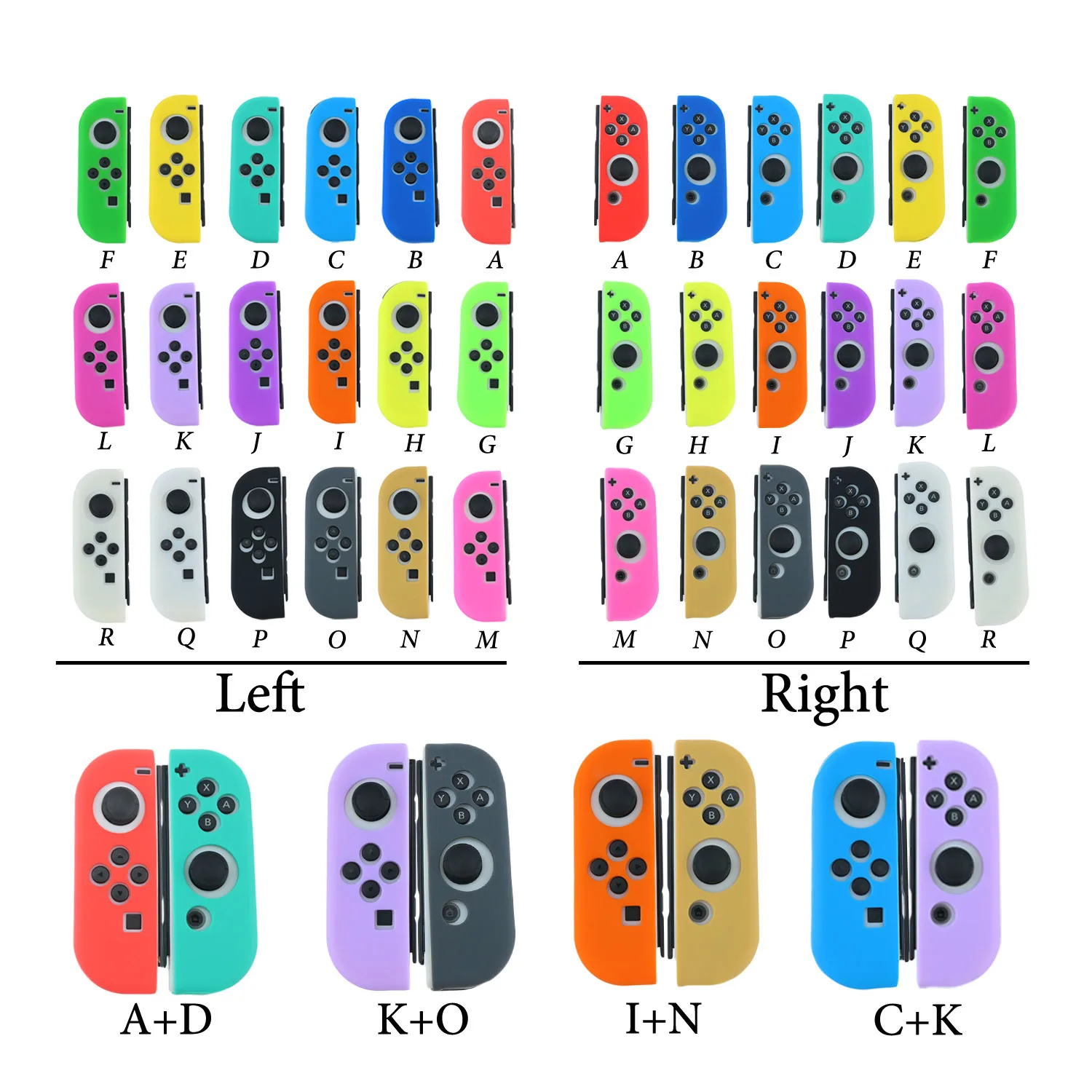 cltgxdd Silicone Rubber Skin Case Cover Protective Case For Nintend Switch Joy Con Controller For NX NS Joycon Anti-slip Case
cltgxdd Silicone Rubber Skin Case Cover Protective Case For Nintend Switch Joy Con Controller For NX NS Joycon Anti-slip Case