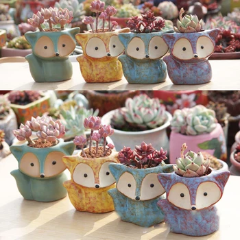 1pcs 4 Colour Ceramic Animal Plant Pot Cute Mini Pot Succulent Small Flower Pots Cartoon Planter Home Desktop Decoration
1pcs 4 Colour Ceramic Animal Plant Pot Cute Mini Pot Succulent Small Flower Pots Cartoon Planter Home Desktop Decoration