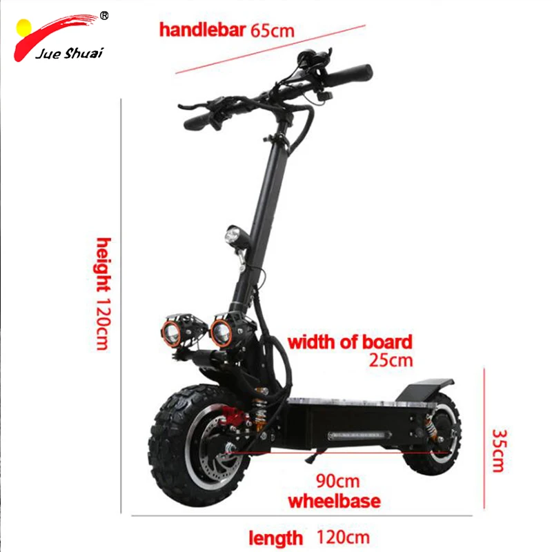 New Style 60V 3200W 11" Electric Scooter 26A 30A Samsung Lithium Battery 110KM Scooter Electric Aluminum Alloy Patinete Eletrico
New Style 60V 3200W 11" Electric Scooter 26A 30A Samsung Lithium Battery 110KM Scooter Electric Aluminum Alloy Patinete Eletrico