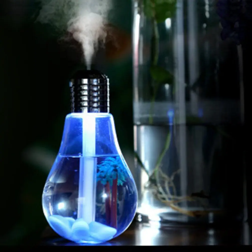 Desktop Bulb Humidifier 400ml USB Air Humidifier Colorful LED Night Lamp Essential Oil Diffuser for Home Office
Desktop Bulb Humidifier 400ml USB Air Humidifier Colorful LED Night Lamp Essential Oil Diffuser for Home Office