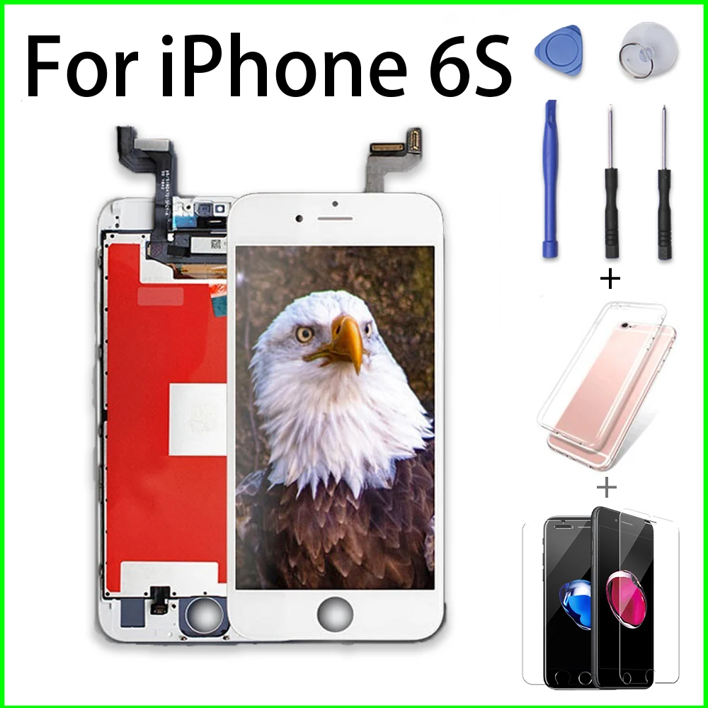 Pantalla AAAAA LCD Replacement For iPhone 6 Plus A1522 A1524 A1593 Display Digitizer Assembly 3D Screen For iPhone 6 6s 7 Screen
Pantalla AAAAA LCD Replacement For iPhone 6 Plus A1522 A1524 A1593 Display Digitizer Assembly 3D Screen For iPhone 6 6s 7 Screen