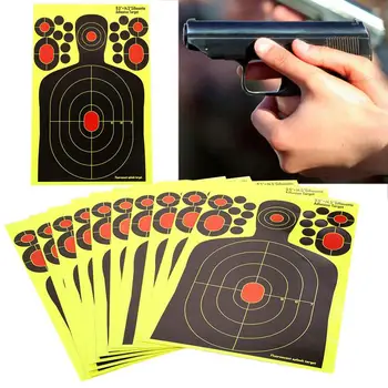 Paper Target Target Stickers Practice Rifle Training Yellow Outdoor Archery Economic Hunter Shooting Target
Paper Target Target Stickers Practice Rifle Training Yellow Outdoor Archery Economic Hunter Shooting Target