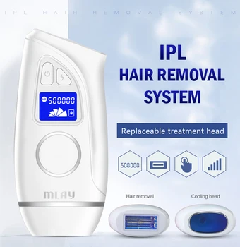 New Arrival MLAY T7 IPL Hair Removal Machine Whole Body Device Bikini Trimmer Facial Laser Epilator With Goggles 500000 Flashes
New Arrival MLAY T7 IPL Hair Removal Machine Whole Body Device Bikini Trimmer Facial Laser Epilator With Goggles 500000 Flashes