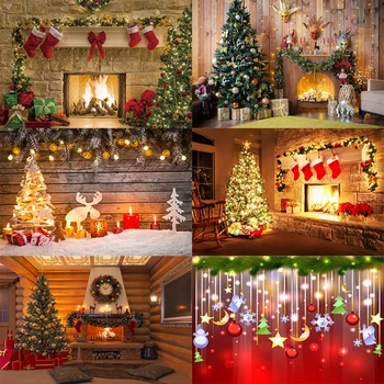 Christmas Tree Sock Photo Backdrop blaze Fireplace Xmas Happy Birthday Party Winter Photography Background Banner Photophone
Christmas Tree Sock Photo Backdrop blaze Fireplace Xmas Happy Birthday Party Winter Photography Background Banner Photophone