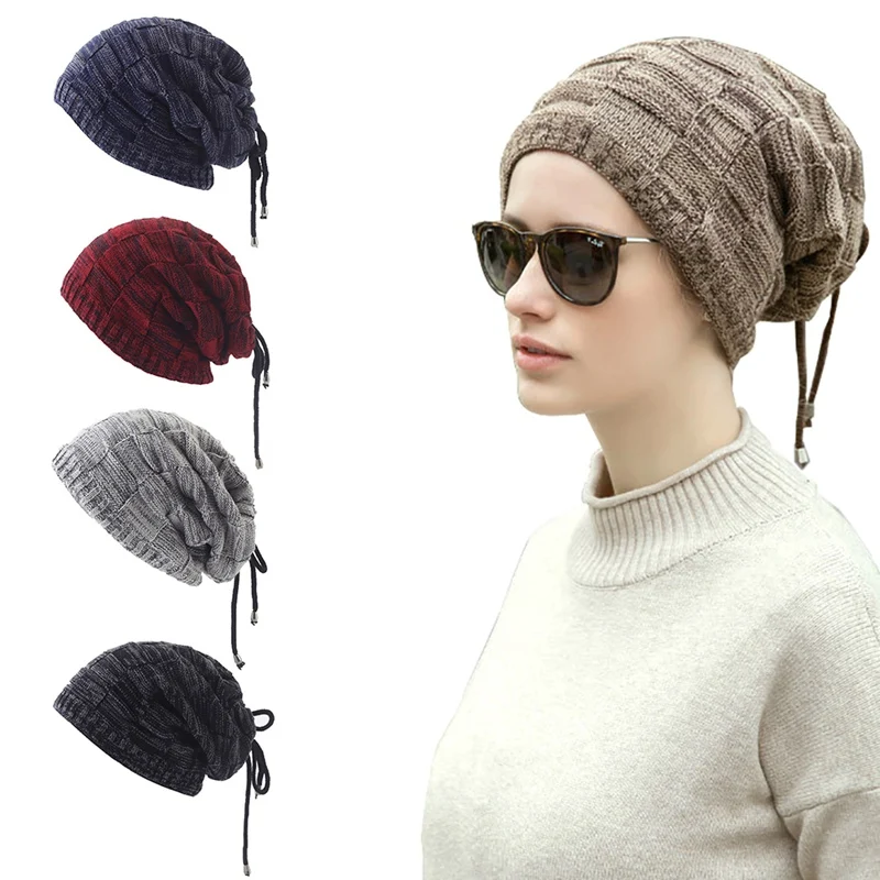 Beanies Cap Scarf Face Mask Fluffy Unisex Multifunctional Outdoor Winter Knitted Ponytail Hat Neck Warmer Headwear QW 
Beanies Cap Scarf Face Mask Fluffy Unisex Multifunctional Outdoor Winter Knitted Ponytail Hat Neck Warmer Headwear QW