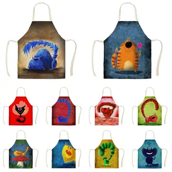 Master Cat Long Tail Kitchen Apron for Women Cotton Linen Bib Household Cleaning Pinafore Cooking Apron WQTX35
Master Cat Long Tail Kitchen Apron for Women Cotton Linen Bib Household Cleaning Pinafore Cooking Apron WQTX35