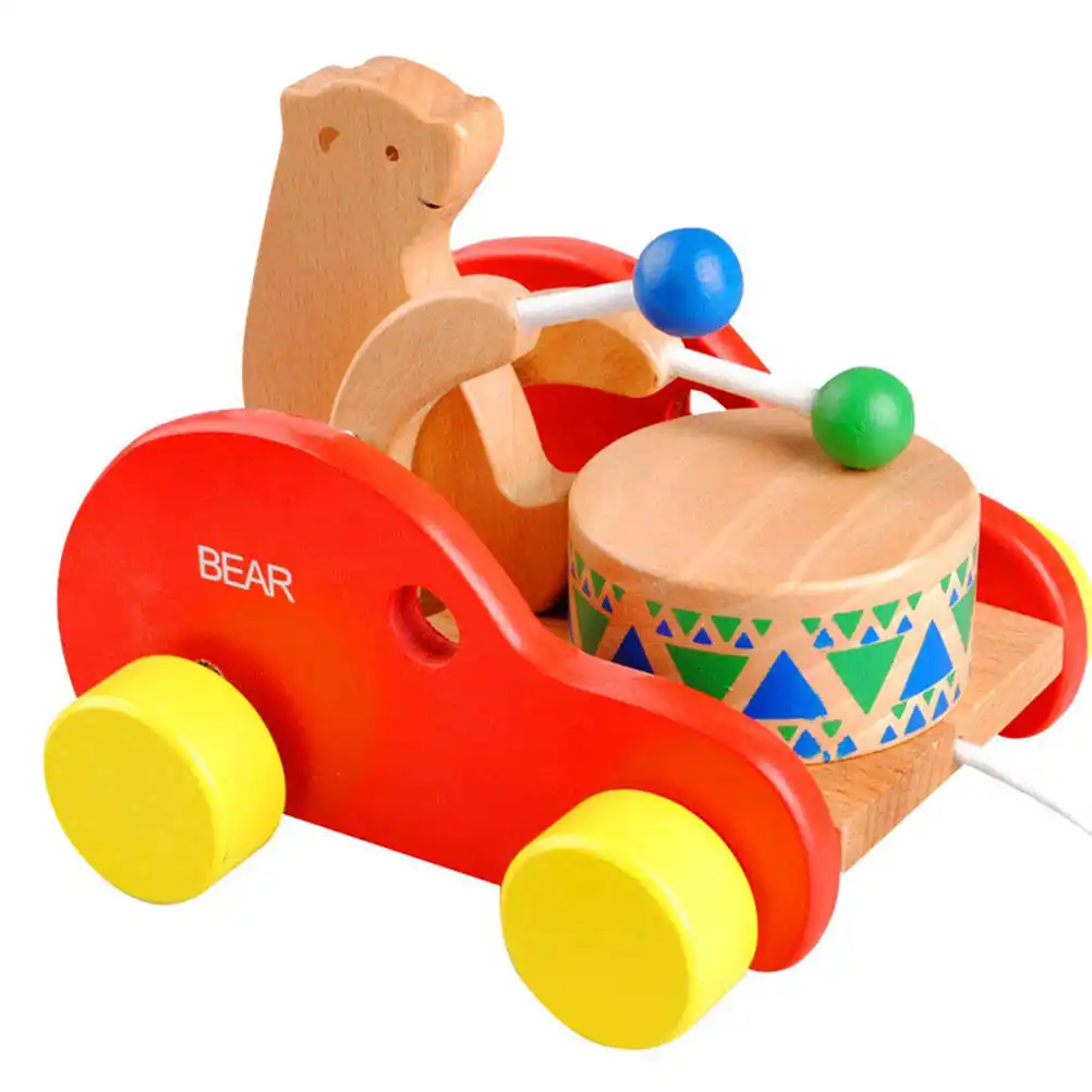 wooden walk along toys