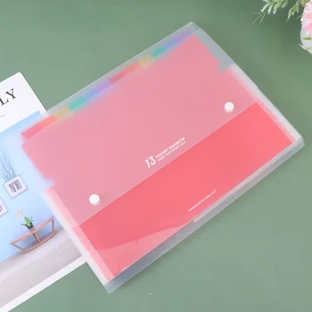 Classifying File Folder with 2 Snap Fasteners Rainbow Document Folders Expandable File Bag Portable File Organizer (13 Pockets)
Classifying File Folder with 2 Snap Fasteners Rainbow Document Folders Expandable File Bag Portable File Organizer (13 Pockets)