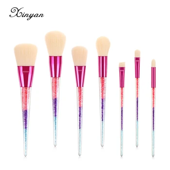 XINYAN Colorful Foundation Makeup Brushes Set Eyeshadow Crystal Particle Powder Concealer Cosmetic Eyebrow Beauty Tool
XINYAN Colorful Foundation Makeup Brushes Set Eyeshadow Crystal Particle Powder Concealer Cosmetic Eyebrow Beauty Tool