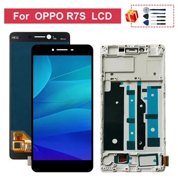 R7S Display For OPPO R7S LCD Touch Screen Digitizer Assembly Parts With Frame For OPPO R7 S Display Replacement Part
R7S Display For OPPO R7S LCD Touch Screen Digitizer Assembly Parts With Frame For OPPO R7 S Display Replacement Part