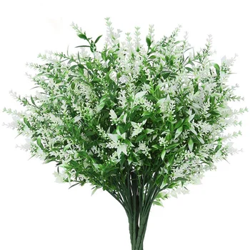Artificial Lavender Flower Outdoor Fake Flower, Artificial Plastic Plant Garden Porch Window Box Decoration 12Pcs
Artificial Lavender Flower Outdoor Fake Flower, Artificial Plastic Plant Garden Porch Window Box Decoration 12Pcs