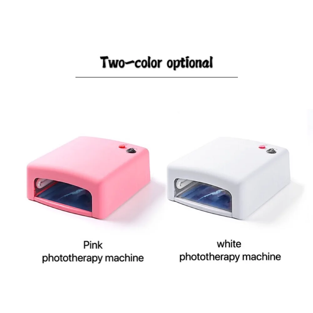 Nail lamp medium 818 nail machine phototherapy lamp 36W UV baking lamp can be scheduled nail lamp fast baking glue appearance si
Nail lamp medium 818 nail machine phototherapy lamp 36W UV baking lamp can be scheduled nail lamp fast baking glue appearance si