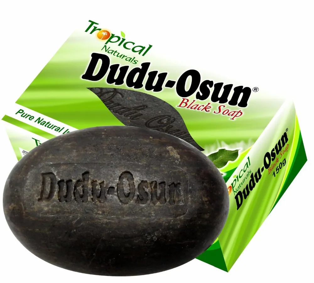 

150g Tropical Dudu Osun African Natural Black Soap with Natural Ingredient African Soap Shea moisture Noir Honey Cocoa Aloe