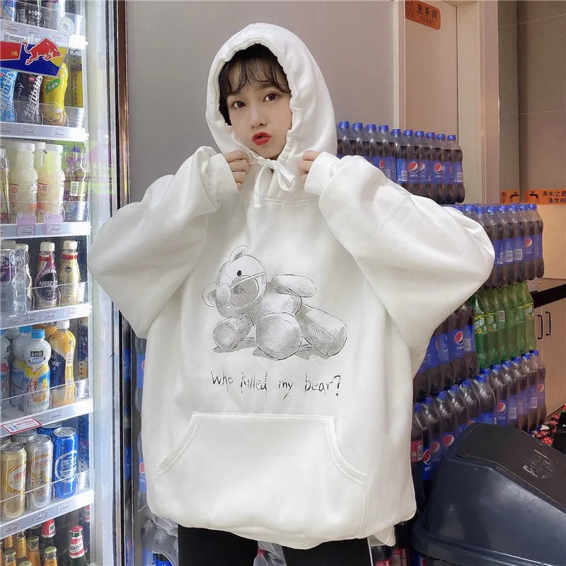 Rainbow zhi cai #2019 Autumn And Winter New Style Korean-style Loose-Fit Hooded plus Velvet Hoodie Women's
Rainbow zhi cai #2019 Autumn And Winter New Style Korean-style Loose-Fit Hooded plus Velvet Hoodie Women's