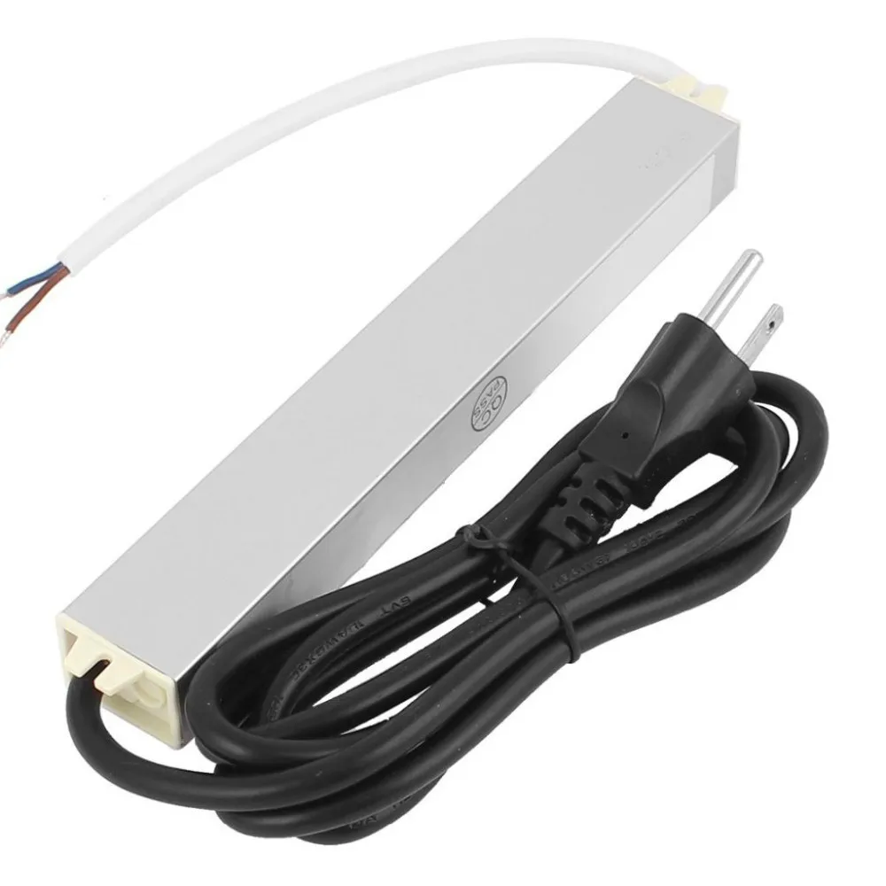 Waterproof IP67 LED Power Supply Driver Transformer 30W 110V AC to 12V DC Low Voltage Output with 3-Prong Plug 3.3 Feet Cable fo
Waterproof IP67 LED Power Supply Driver Transformer 30W 110V AC to 12V DC Low Voltage Output with 3-Prong Plug 3.3 Feet Cable fo