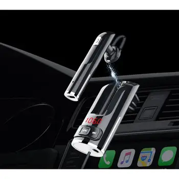 Car Bluetooth Headset FM Transmitter Bluetooth 5.0 Quick Charger Handsfree FM Modulator Auto MP3 Player AUX Audio Play
Car Bluetooth Headset FM Transmitter Bluetooth 5.0 Quick Charger Handsfree FM Modulator Auto MP3 Player AUX Audio Play