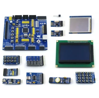 OpenM128 Package B # ATmega128A-AU ATmega128 ATMEL mega AVR 8-bit RISC Board +11pcs Accessory Modules Kits
OpenM128 Package B # ATmega128A-AU ATmega128 ATMEL mega AVR 8-bit RISC Board +11pcs Accessory Modules Kits