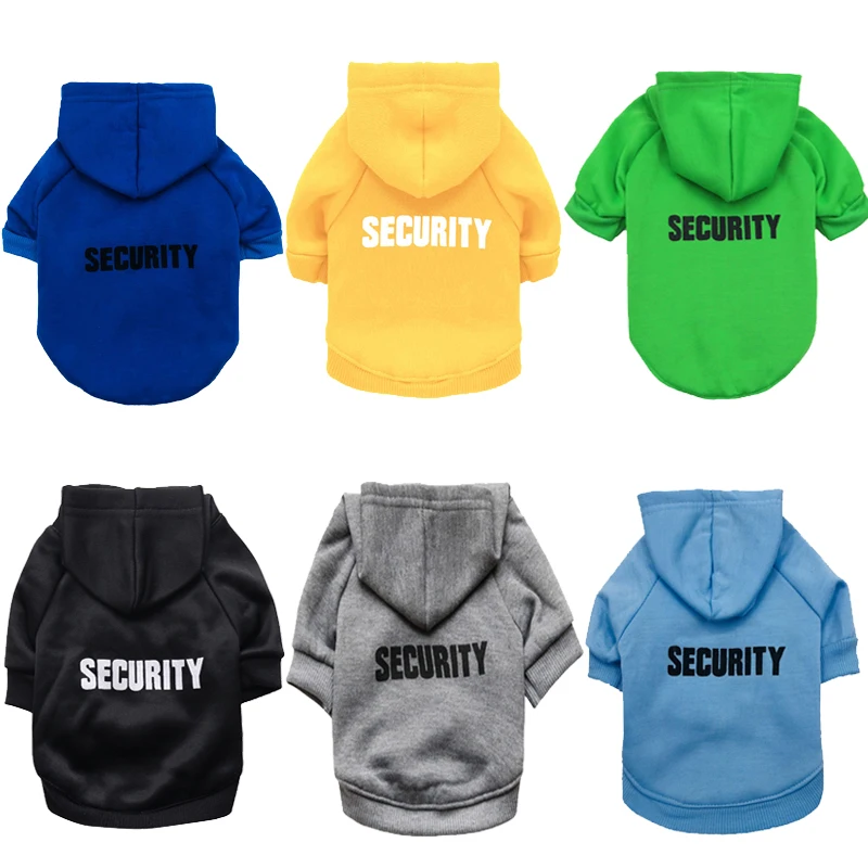 Winter Dog Clothes Warm Pet Dog Sweatshirt Solid Color Coat Security Puppy Hoodie French Bulldog Clothing Pet Costume Supplies
Winter Dog Clothes Warm Pet Dog Sweatshirt Solid Color Coat Security Puppy Hoodie French Bulldog Clothing Pet Costume Supplies